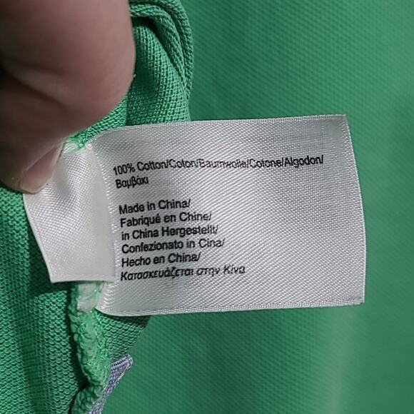 Brooks Brothers Performance Polo Original Green Blue Size Small - Picture 3 of 4